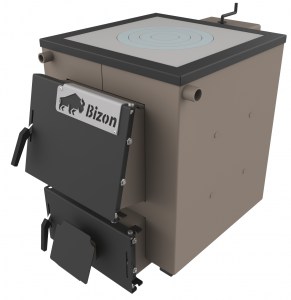 Котел твердотопливный Bizon М-140П 14 кВт